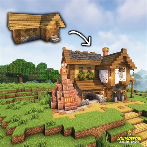 Minecraft medieval village houses - hostbites