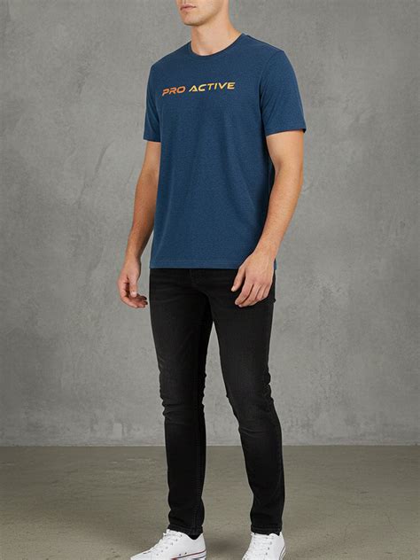 Buy KHADIM Pro Half Sleeves Round Neck T-Shirt for Men Online in India ...