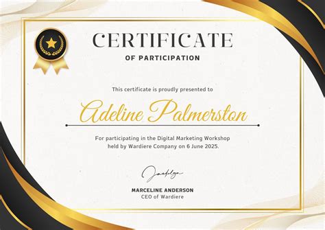 Fancy Certificate Of Completion Templates