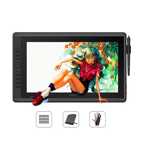 Buy Drawing with Screen, VEIKK VK1560PRO15.6 inch Pen Display, IPS HD ...
