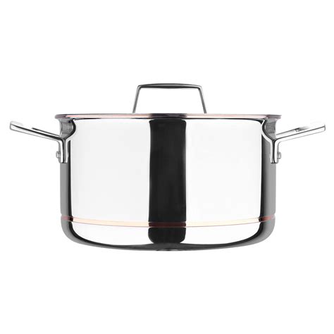 Buy Bergner Argent 5CX 5-Ply Stainless Steel Casserole with Lid 22cm ...