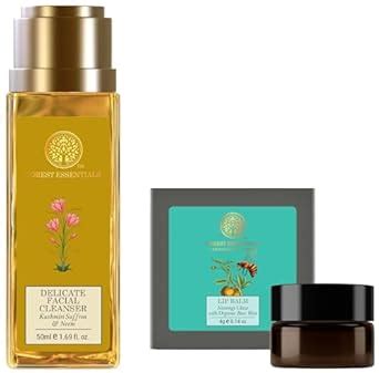 Forest Essentials Luscious Lip Balm Narangi Glaze & Forest Essentials ...