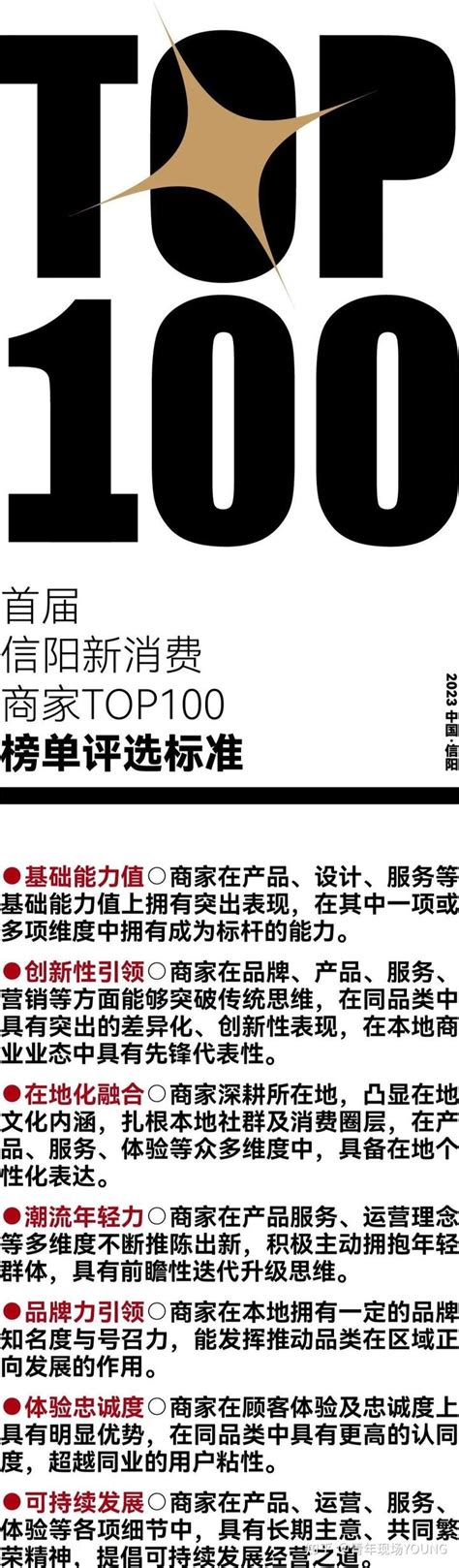时间会站在新生力量这一边｜2023首届信阳新消费TOP100榜单完整获奖名单揭晓 - 知乎