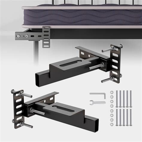 Amazon.com: KSWLOR Adjustable Headboard Brackets, Universal Headboard ...