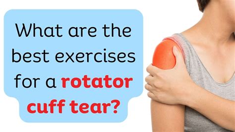 Rotator cuff tear rehab online