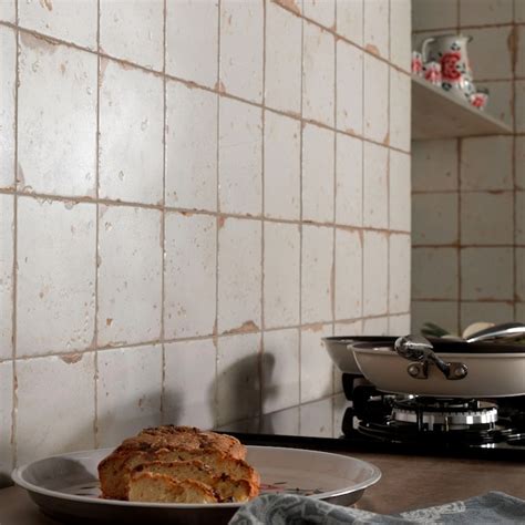 Affinity Tile (Sample) Artisan Blanco 13-in x 13-in Matte Ceramic Floor ...