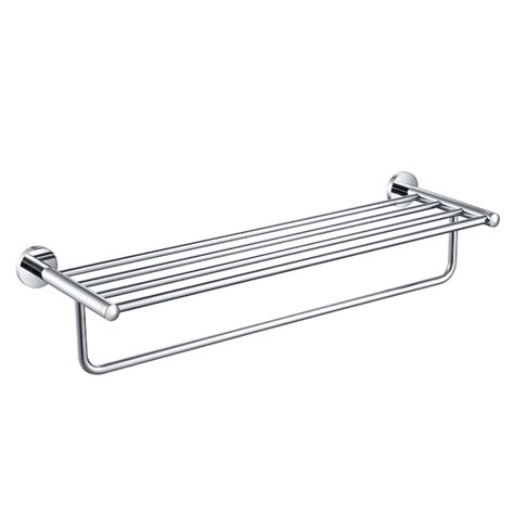Kraus Elie 26-in Chrome Wall Mount Single Towel Bar in the Towel Bars ...