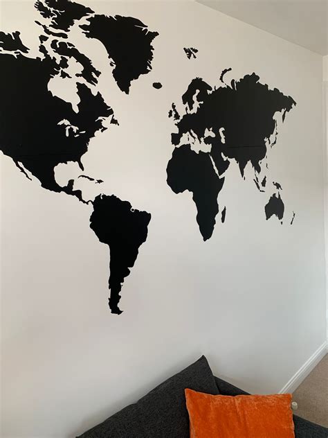 World Map Wall Sticker 的图像结果