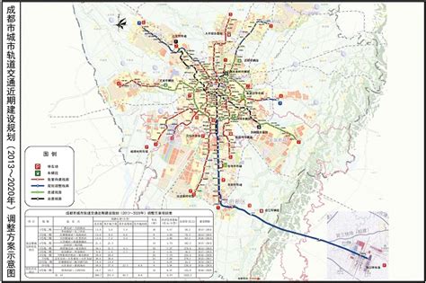 成都地铁规划图高清版及成都1-18号线最新建设进度 - 导购 -四川乐居网