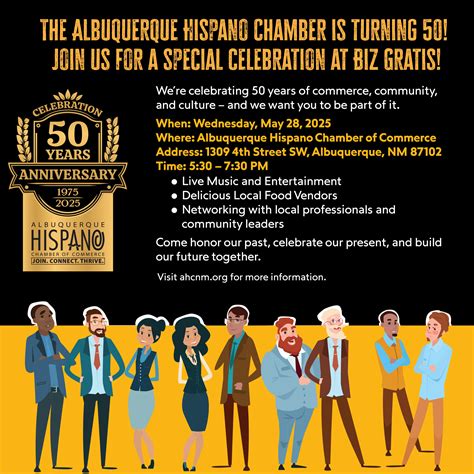 50th Anniversary Celebration ABQ Hispano Chamber