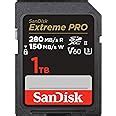 SanDisk Extreme PRO 1TB V60 UHS-II SD Cards, 280/150MB/s,V60,C10,UHS-II ...