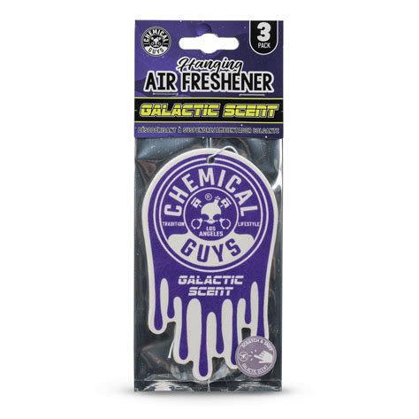 Chemical Guys Hanging Air Freshener 3-pack, Galactic Scent - Walmart.com