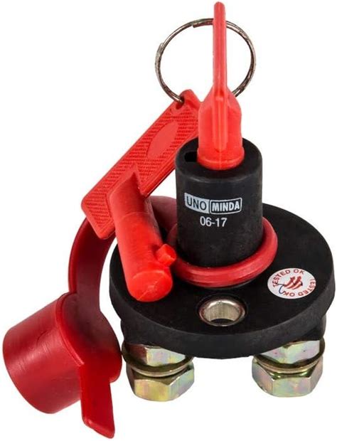 UNO MINDA TD-4005 Battery Cutoff Switch - 2 Pole - PVC- with 2 ...