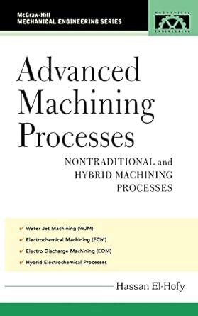 Buy Advanced Machining Processes: Nontraditional And Hybrid Machining ...