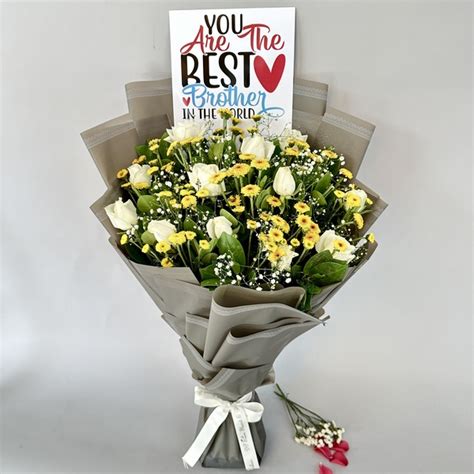Rose & Daisy Bunch - DP Saini Florist & Baker's