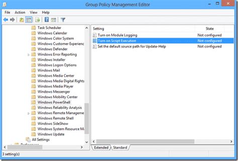 Image result for Enable PowerShell Scripts Group Policy
