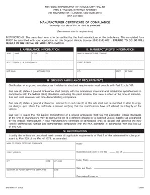 Bhs Ems 314 - Fill and Sign Printable Template Online