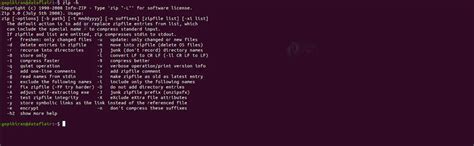 Image result for Zip Command in Linux