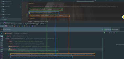 File Provider Android Example 的图像结果