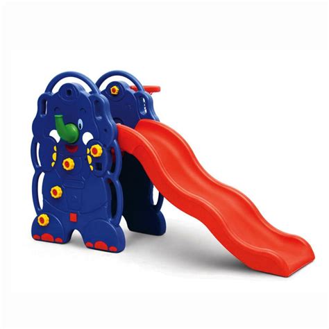 Buy OK Play Freestanding Foldable Elephant Slides for Indoor & Outdoor ...