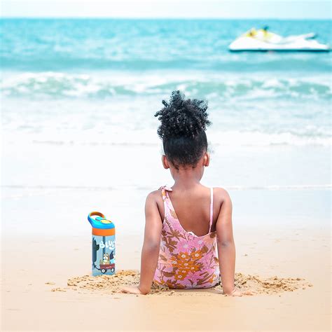 Buy Zak Designs 2pc 17.5 oz Kids Water Bottle Plastic with Flip Straw ...