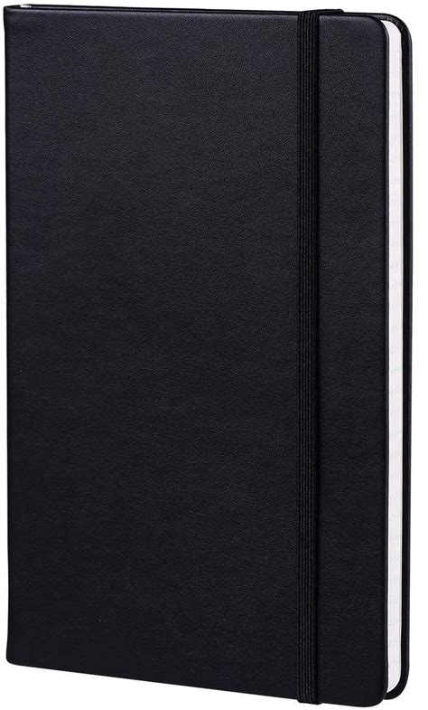 AMINIT Hard Bound A5 Pu Leather Diary With Elastic Lock For Office And ...