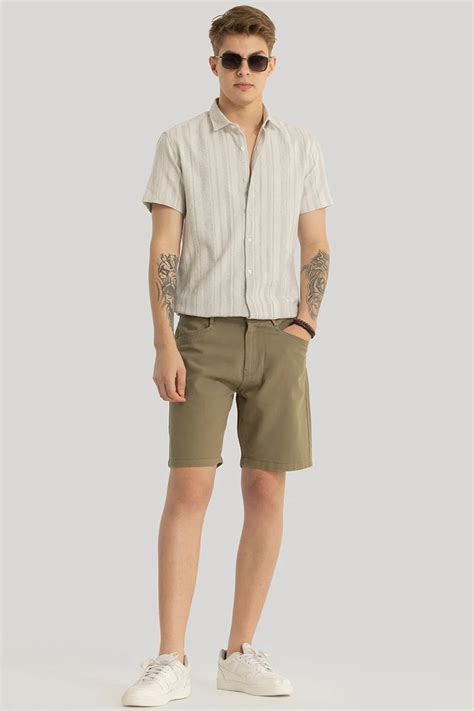 Buy Men's Echo Off White Stripes Shirt Online | Snitch – SNITCH