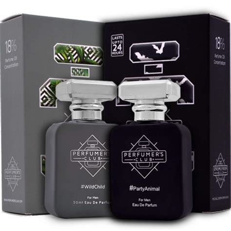 Buy Perfumer's Club Combo of 2 (Party Animal + Wild Child) for Men Upto ...