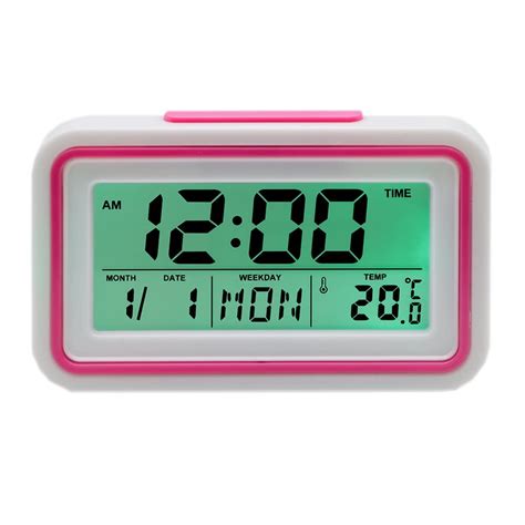 Buy English Talking Alarm Clock with Date, Day and Temperature, for Low ...
