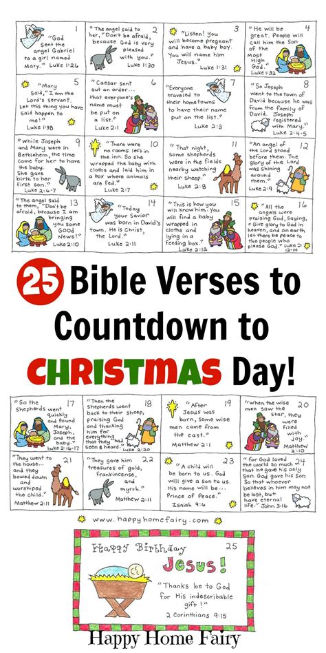 Free Printable Christian Advent Calendars
