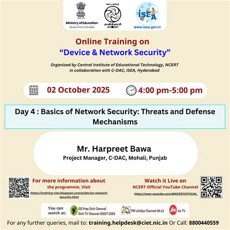 Device & Network Security | Central Institute of Educational Technology ...