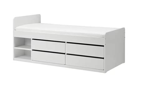 1CLIQKART SLÄKT Bed Frame w Storage : Amazon.in: Home & Kitchen