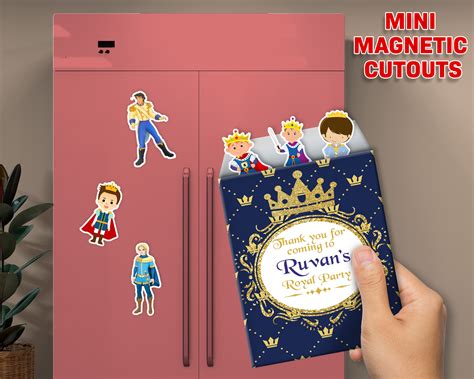 Prince Theme Mini Magnetic Return Gift Pack | Customized Party – Party ...