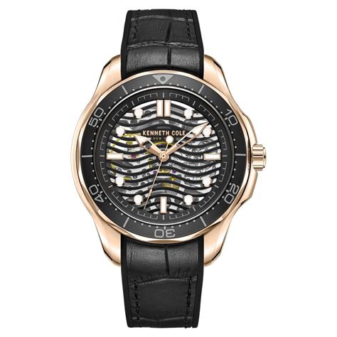 Buy Online Kenneth Cole Black Dial Automatic Watch for Men ...