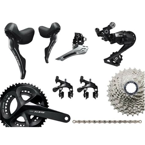 Buy Shimano 105 R7000 2x11 Rim Brake Groupset Online – The Bike Affair
