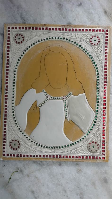 Jesus Tanjore Muck 10x12 Board-1 Board(15 days delivery time ...