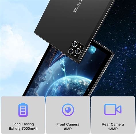 KADYBE 2023 Android Tablet 12, 10 Inch, 128GB ROM, 16GB India | Ubuy