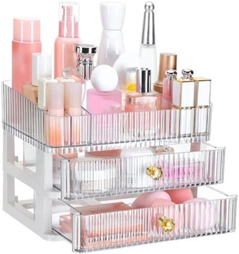 Arcanine Makeup Organizer with Stackable Drawers, Bathroom Vanity ...