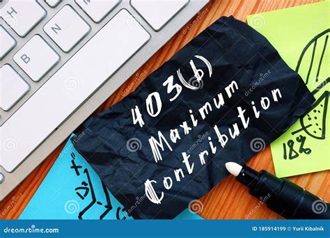 Max Contribution 403B
