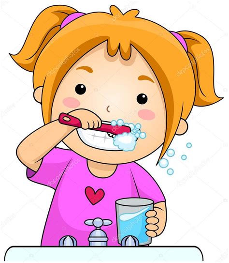 Kids Brushing Teeth Clipart | Free download on ClipArtMag