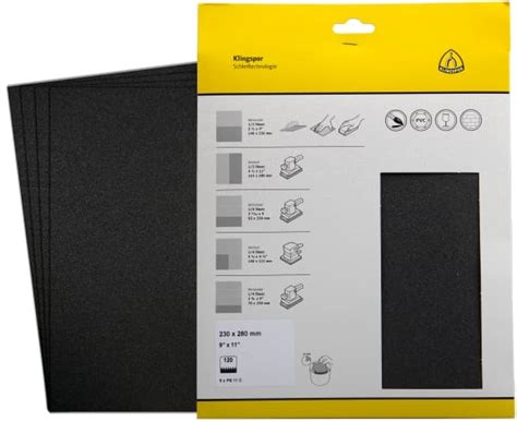 PS 11 C Retail packs — Abrasive paper, waterproof for Paint, Varnish ...