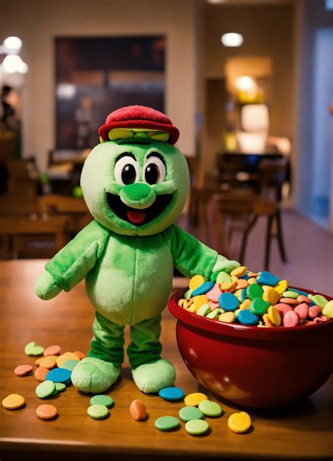 Lexica - Lucky Charms mascot as a real person