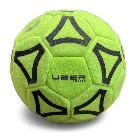 Uber Soccer Felt Indoor Soccer Ball perfect for Indoor game, Green ...