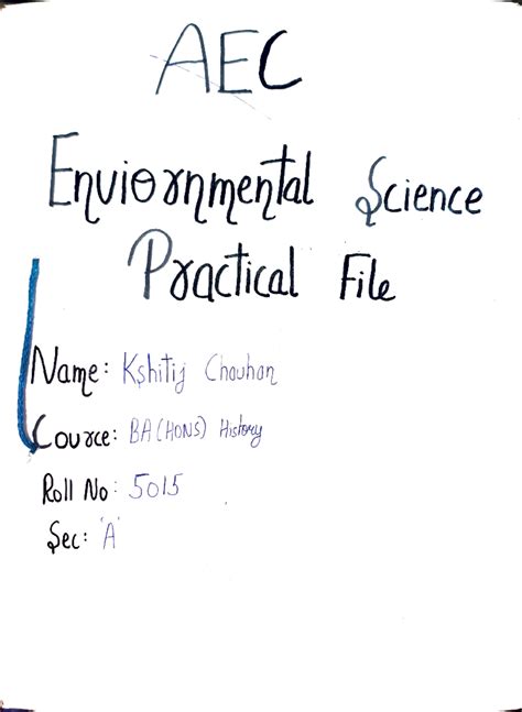 AEC Environmental Science Practical File: Analysis of SDGs & Data - Studocu