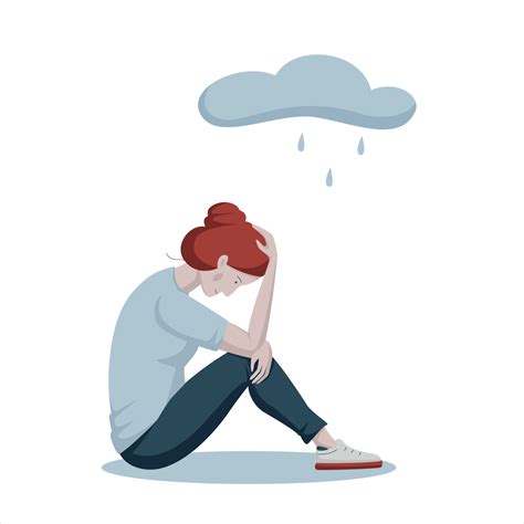 Clipart Of Depression