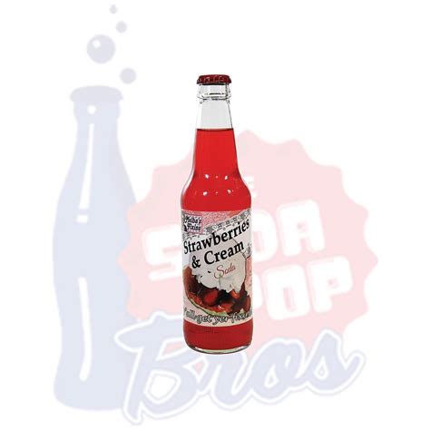 Melba's Fixins Strawberries & Cream Soda - Soda Pop Bros Soda