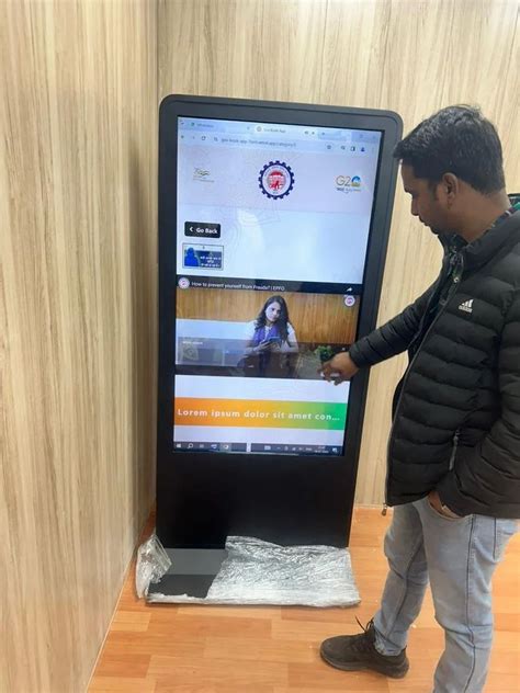 Advertising Standee - Digital Touchscreen Display Service Provider from ...