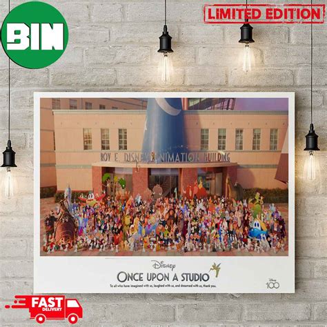 Disney’s 100th Anniversary Class Photo Cast Member Exclusive Lithograph ...