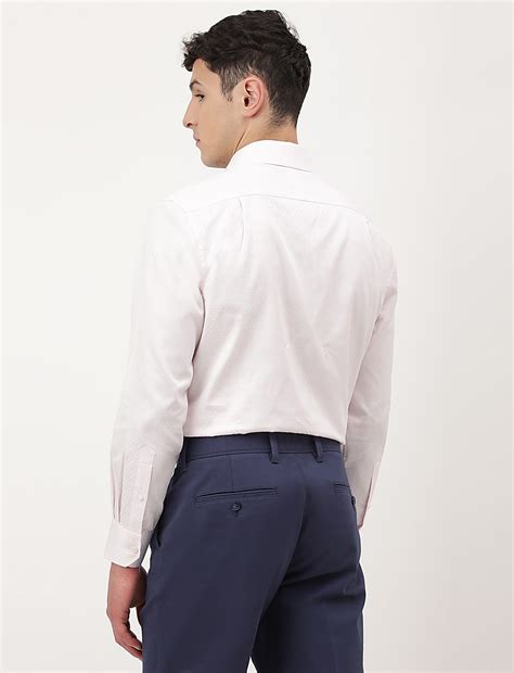 Buy Pure Cotton Dobby Spread Collar Shirt at Marks & Spencer