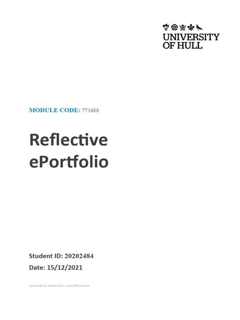 Image result for Reflective Portfolio Examples